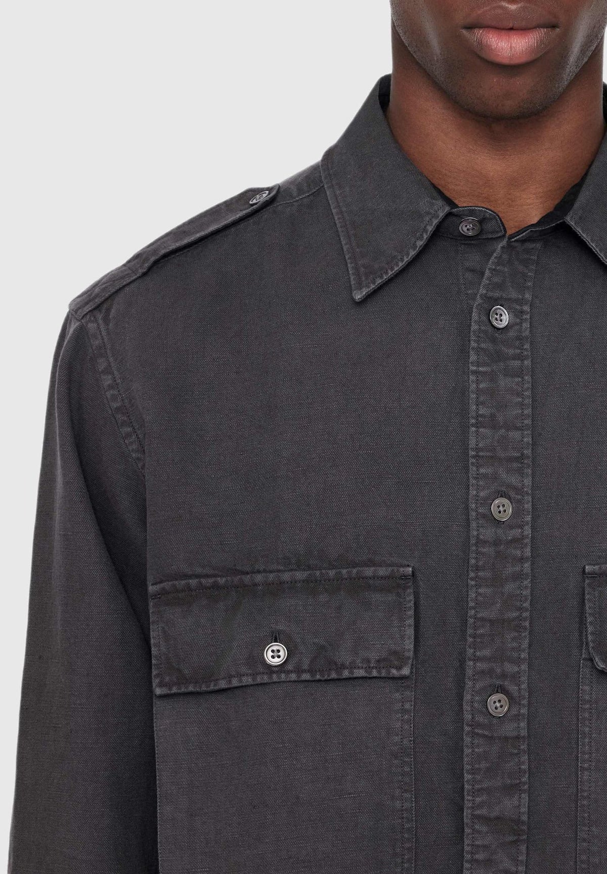 AllSaintsHART LS SHIRT . - Leichte Jacke