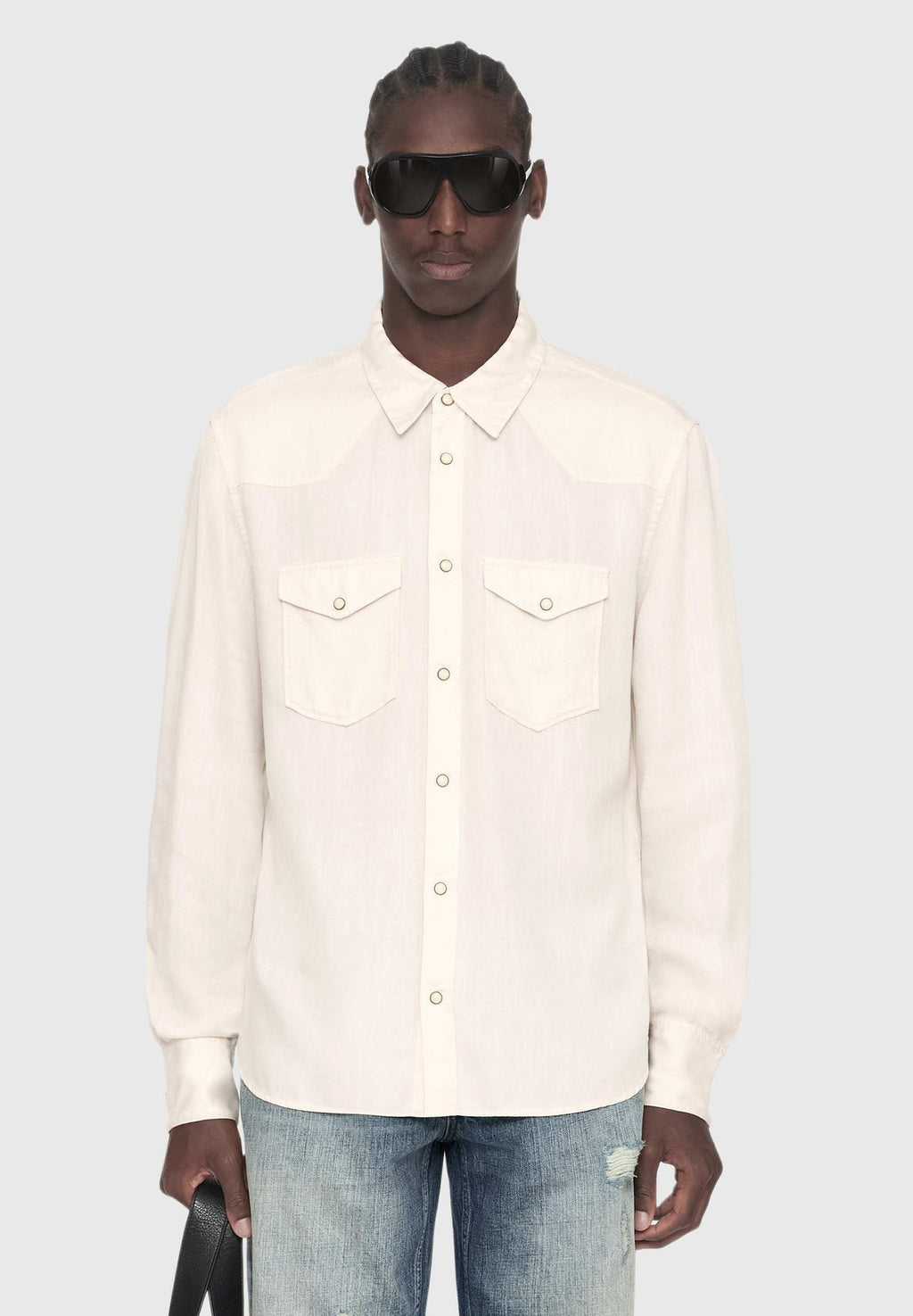 AllSaintsHANWAY LS SHIRT . - Hemd