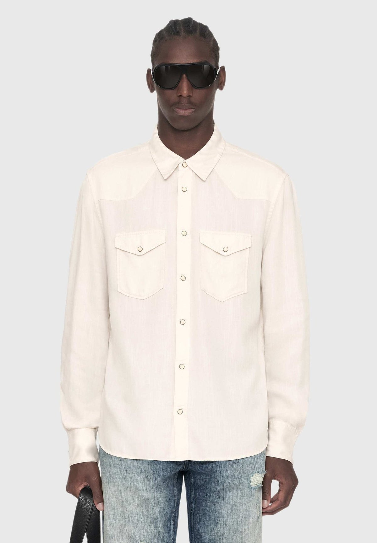 AllSaintsHANWAY LS SHIRT . - Hemd