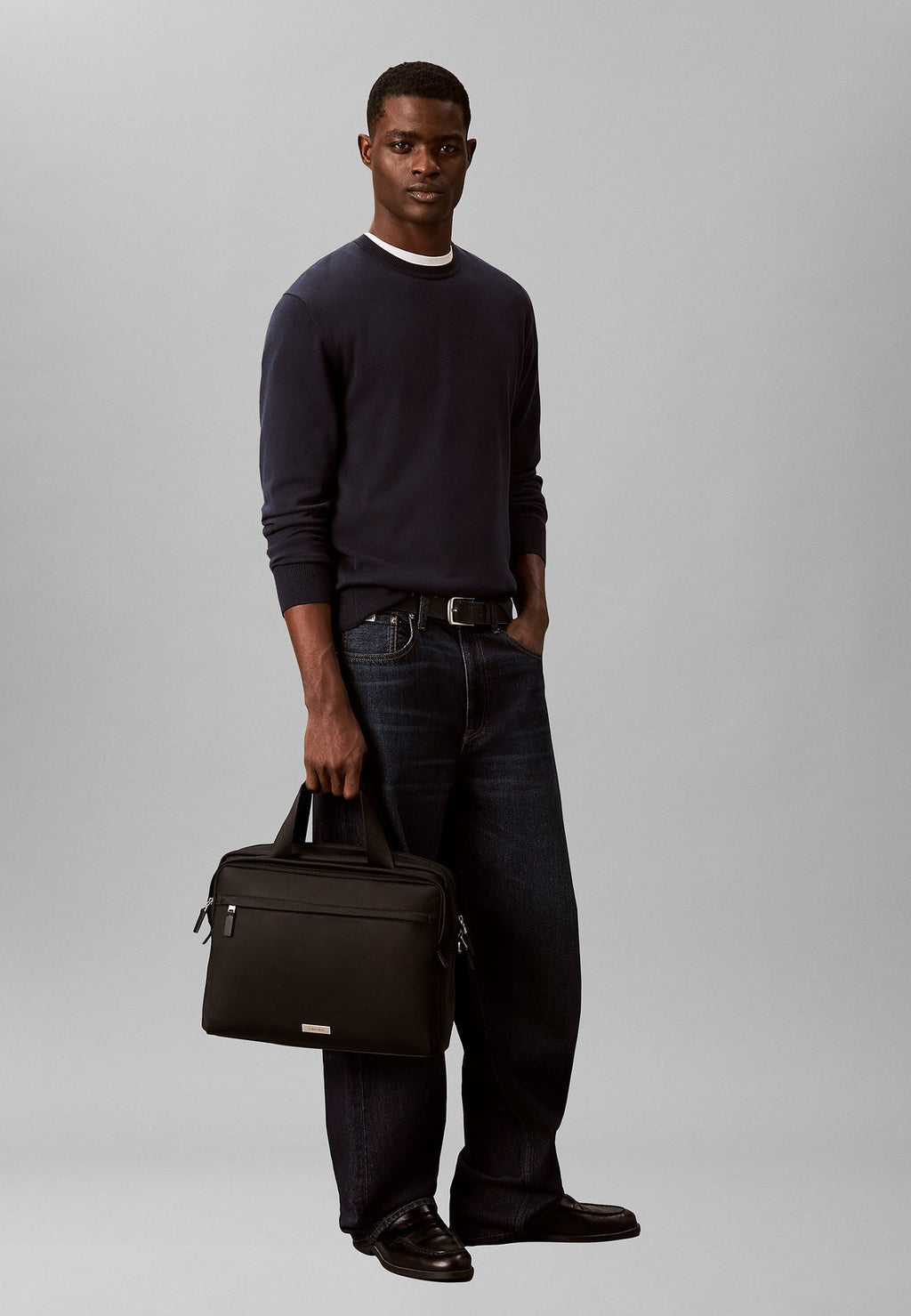 Calvin KleinCALVIN KLEIN WATER-REPELLENT COMMUTER LAPTOP BAG - Notebooktasche