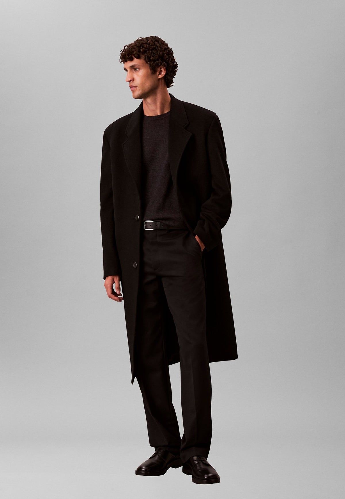 Calvin KleinMERINO WOOL CLASSIC JUMPER - Strickpullover