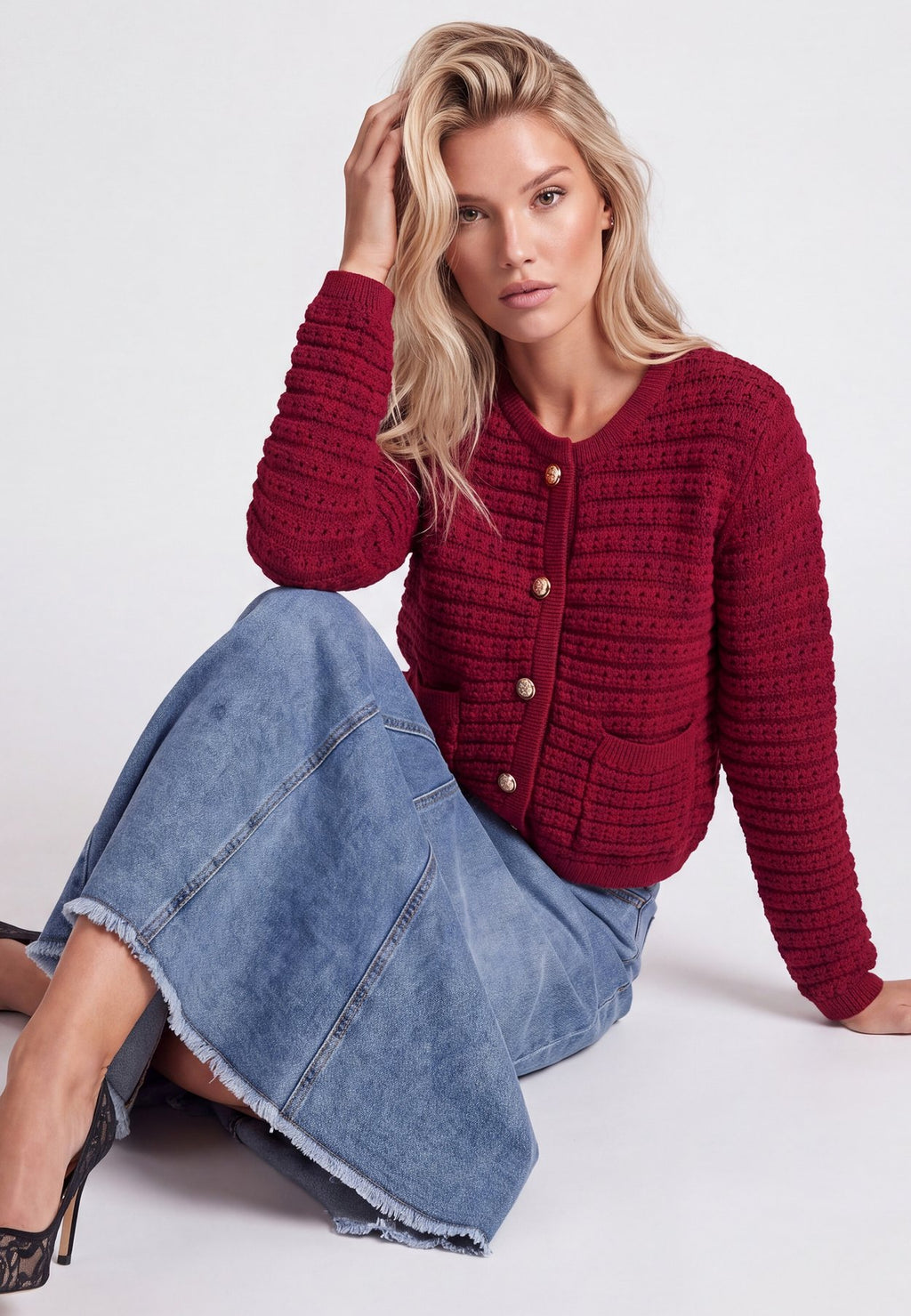 ApartSTRICKJACKE - Strickjacke