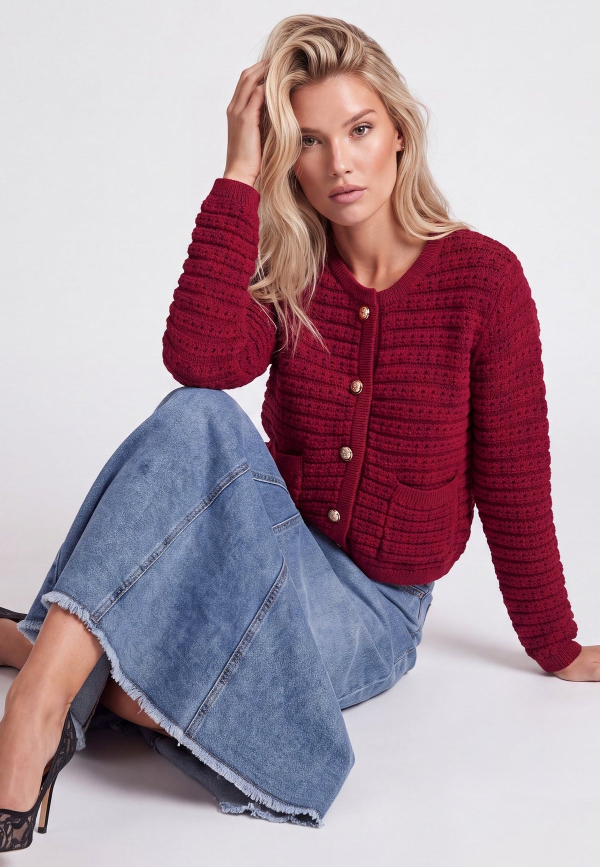ApartSTRICKJACKE - Strickjacke