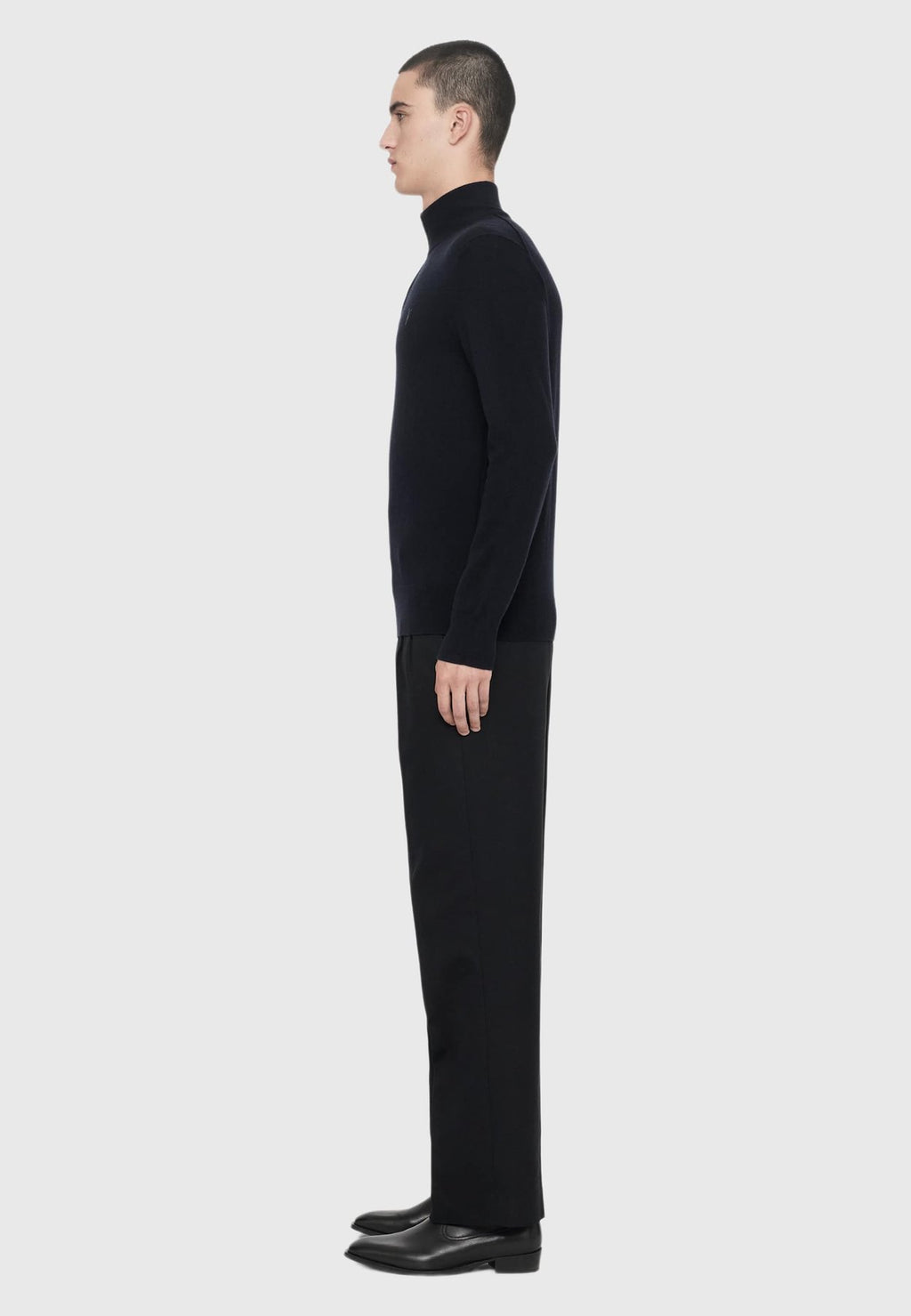 AllSaintsKILBURN ZIP FUNNEL - Strickpullover