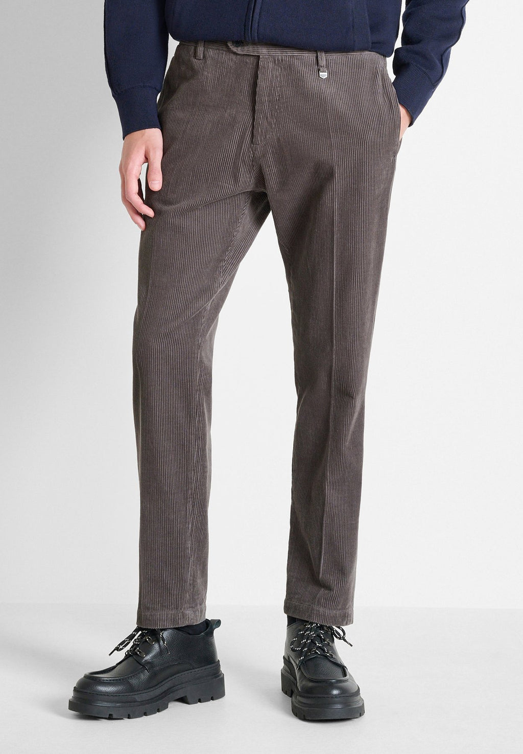 Antony Morato'CHRIS' IRON REGULAR-FIT TROUSERS IN COTTON CORDUROY - Stoffhose
