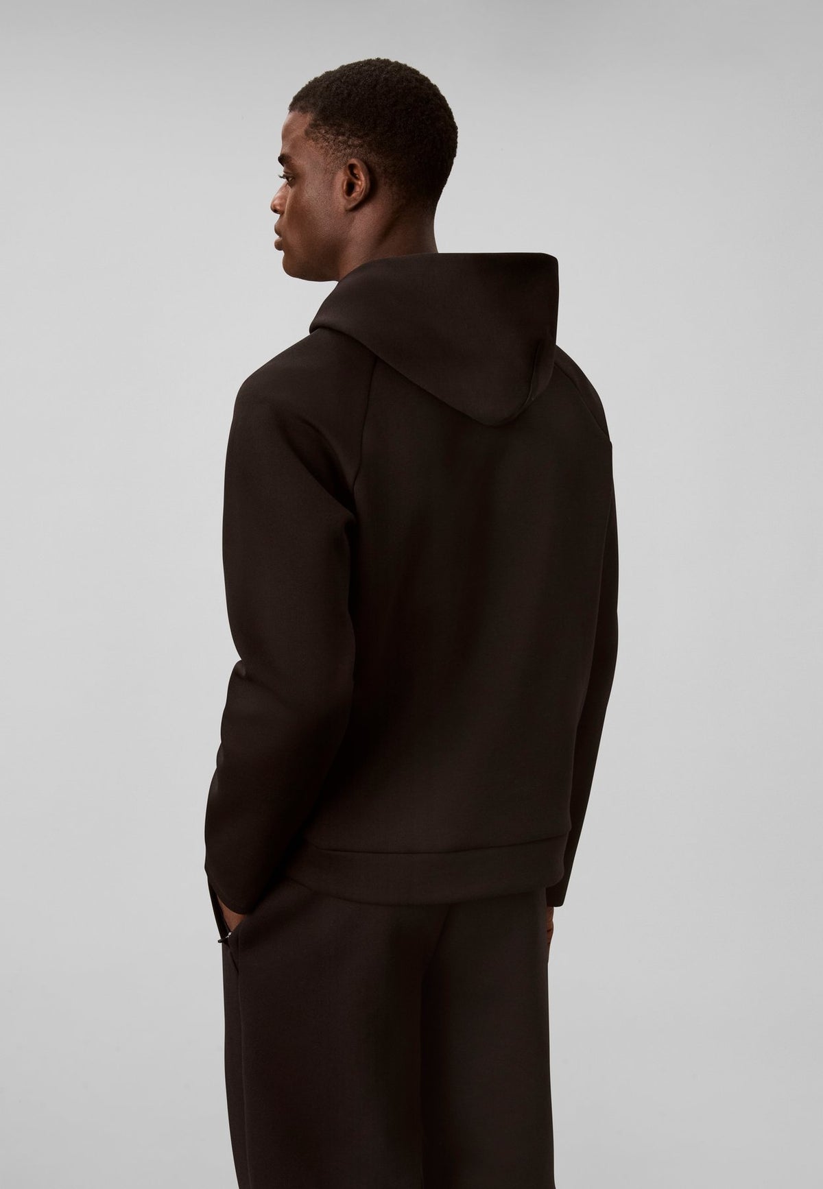 Calvin KleinPERFORMANCE DOUBLE-KNIT HOODIE - Kapuzenpullover