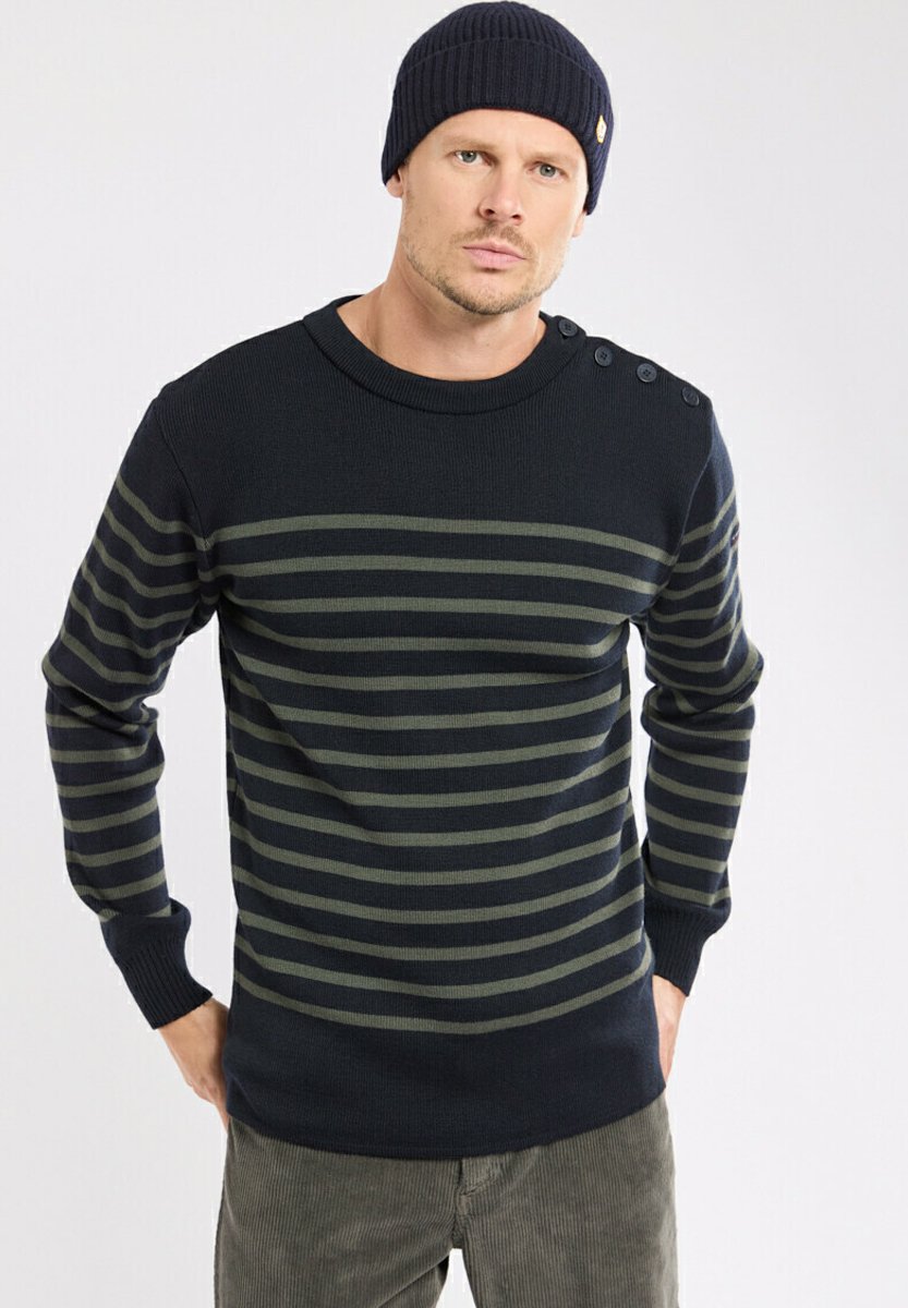 Armor luxPULL MARIN RAYÉ 'PAIMPOL' - Strickpullover
