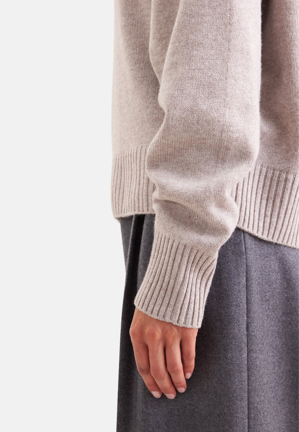 SeidenstickerOVERSIZED - - Strickpullover