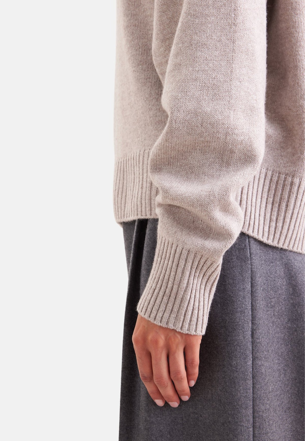 SeidenstickerOVERSIZED - - Strickpullover