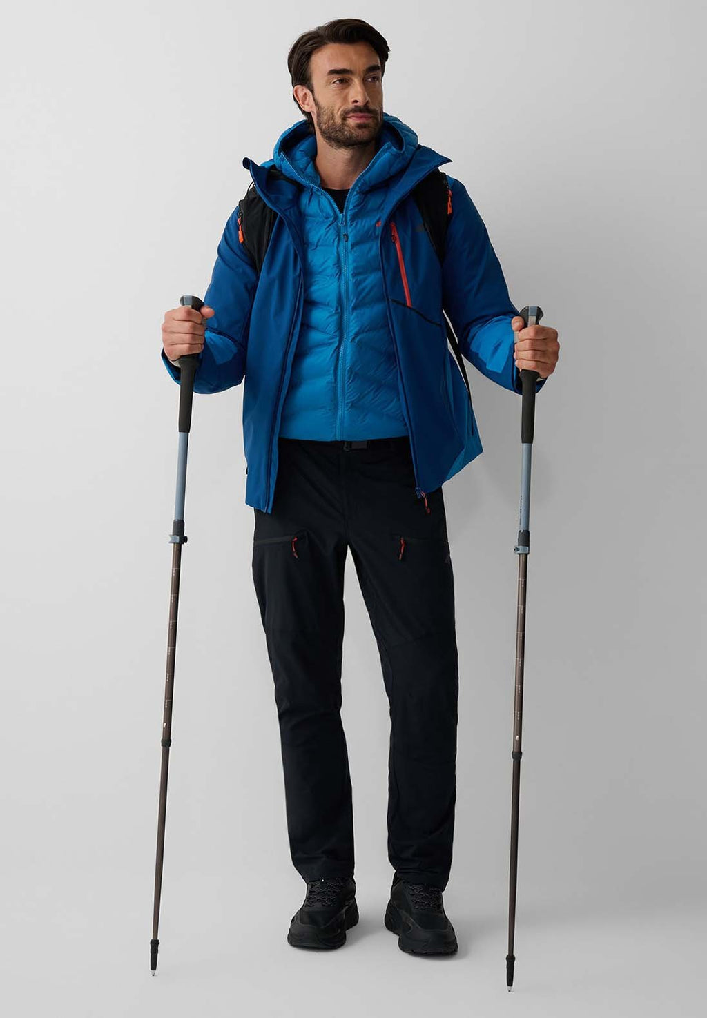4F4F SPODNIE TREKKINGOWE SZYBKOSCHNĄCE MĘSKIE - Outdoor-Hose