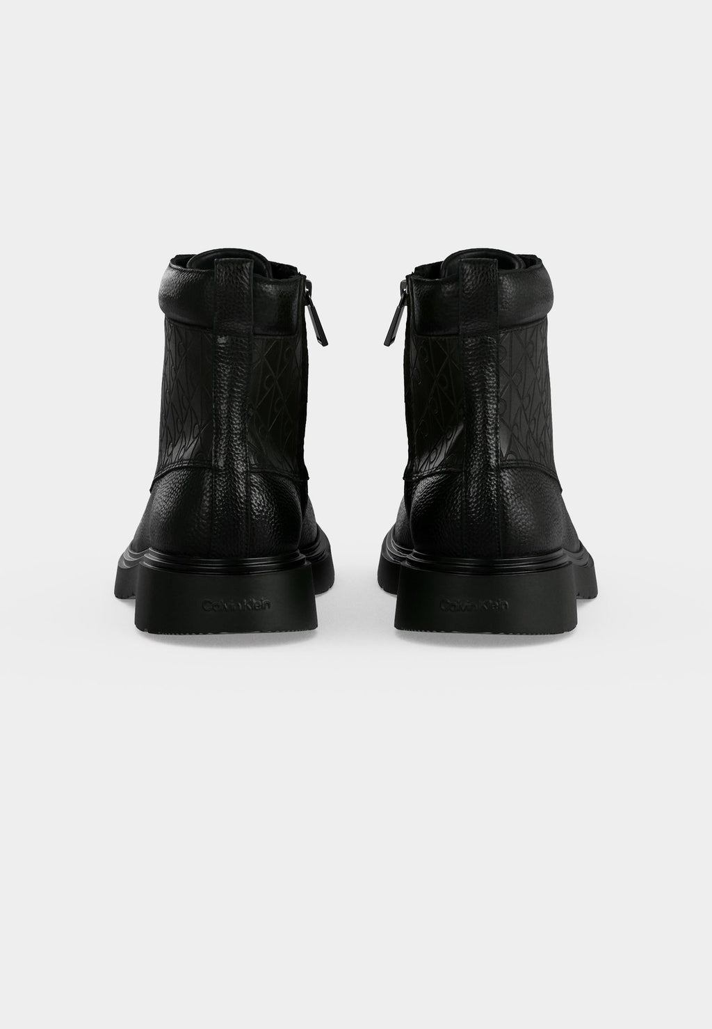 Calvin KleinCOMBAT LACE UP ZIP BOOT - Schnürstiefelette