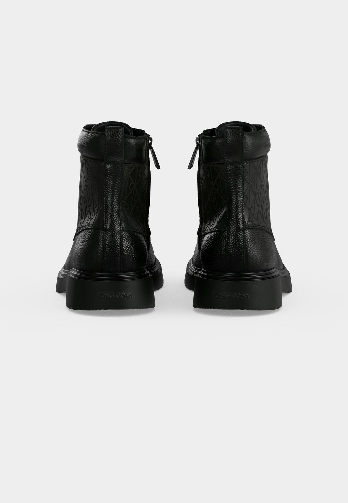 Calvin KleinCOMBAT LACE UP ZIP BOOT - Schnürstiefelette