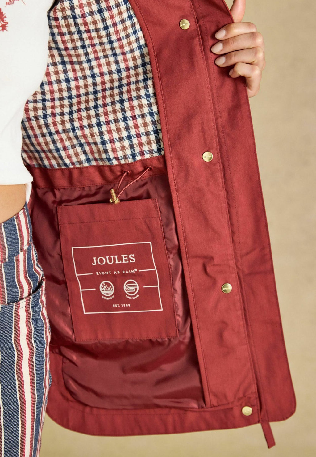 Tom JouleREGULAR FIT - PORTWELL WATERPROOF RAINCOAT WITH HOOD - Parka