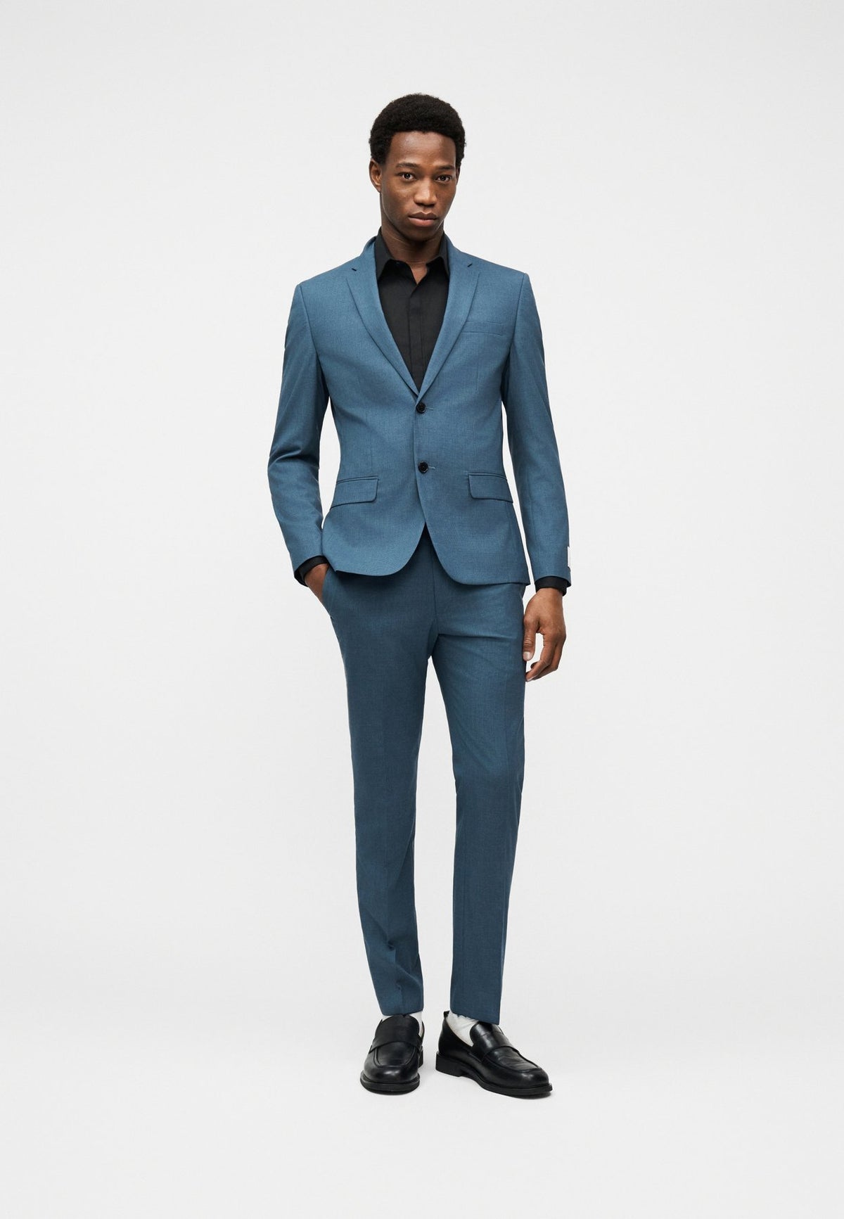 Calvin KleinHOUNDSTOOTH SLIM TROUSER - Anzughose