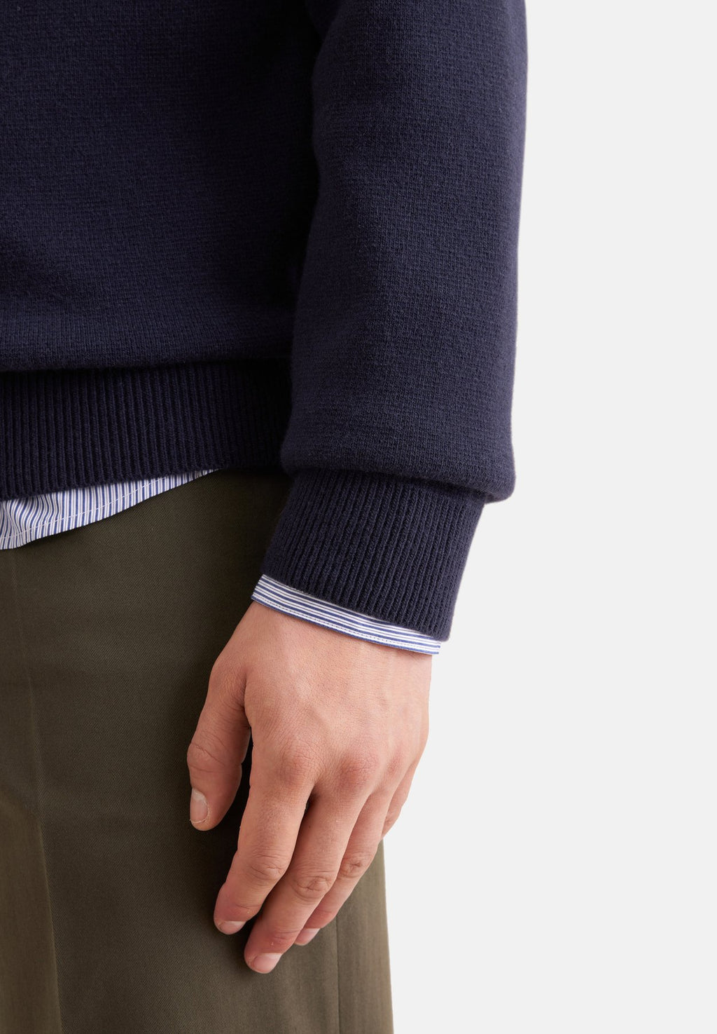 SeidenstickerCREW NECK PULLOVER - Strickpullover