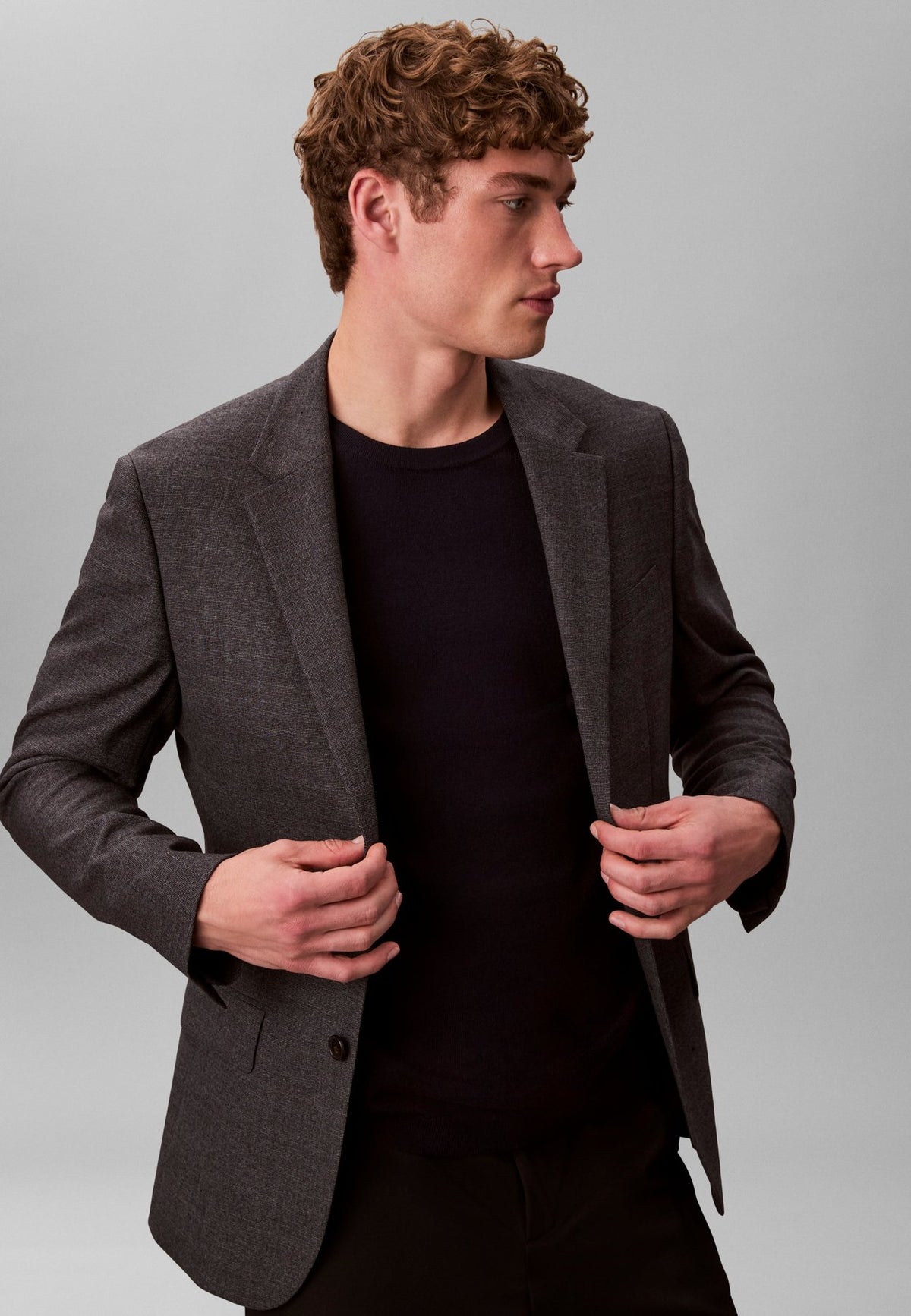 Calvin KleinMERINO WOOL CLASSIC JUMPER - Strickpullover