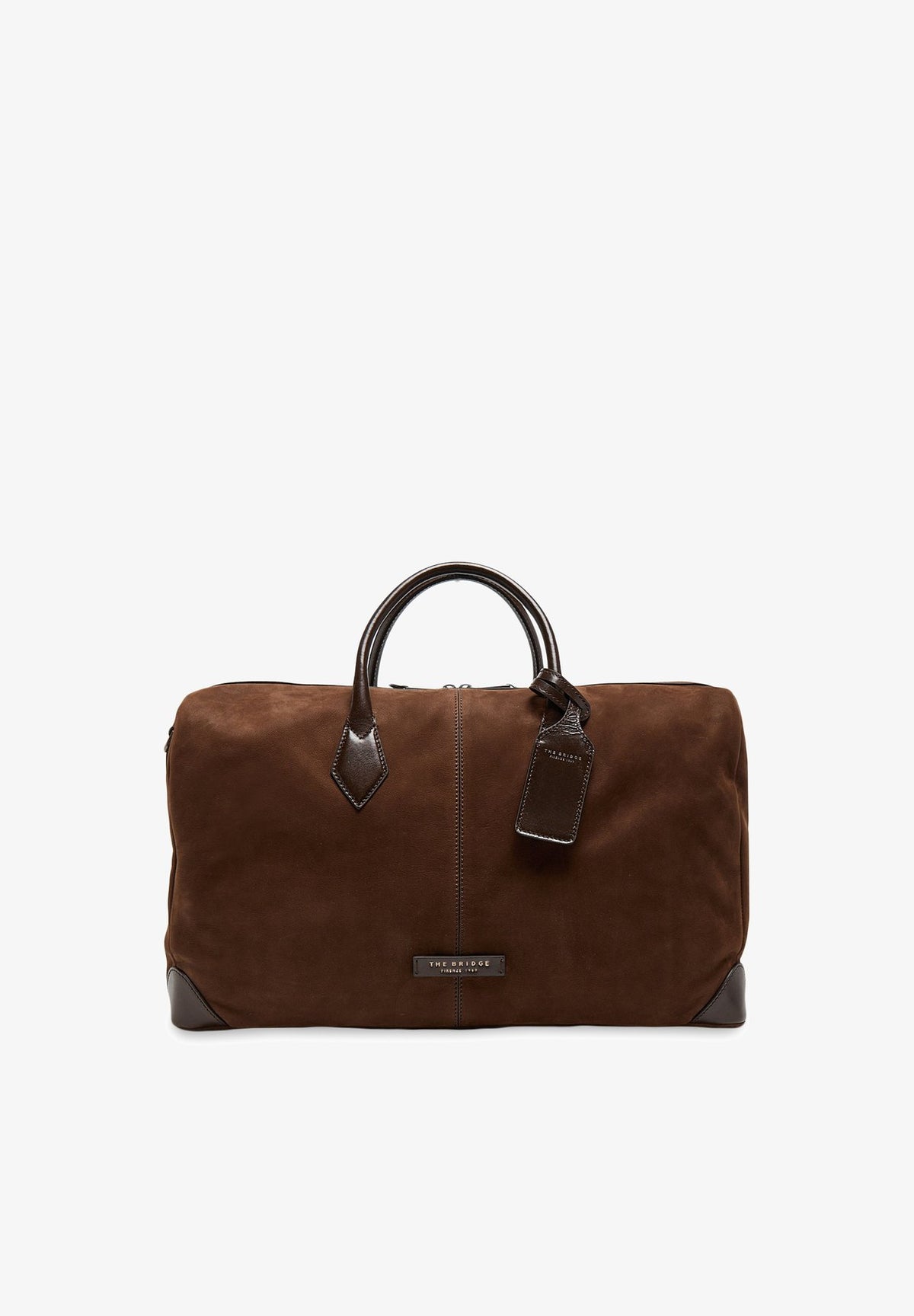 The BridgeTHE BRIDGE BORSONE DA VIAGGIO IN PELLE CON TRACOLLA UNISEX - Weekender