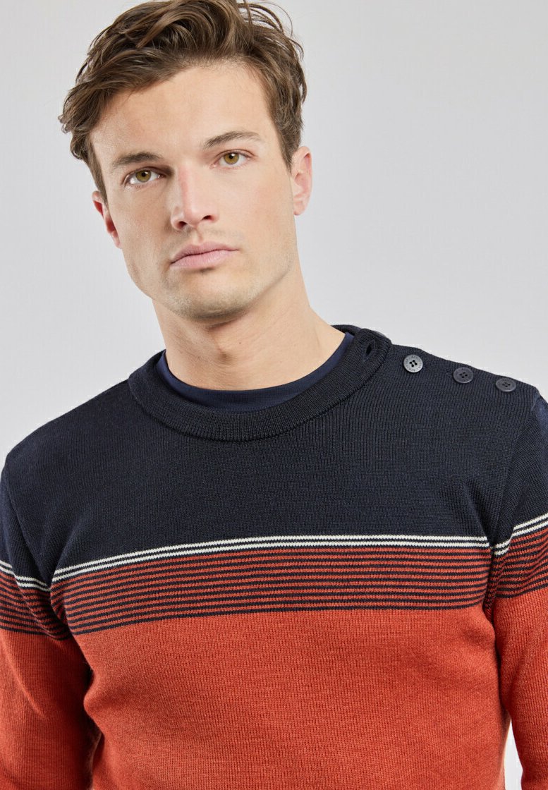 Armor lux2COLORS MARINE PULLOVER - Strickpullover