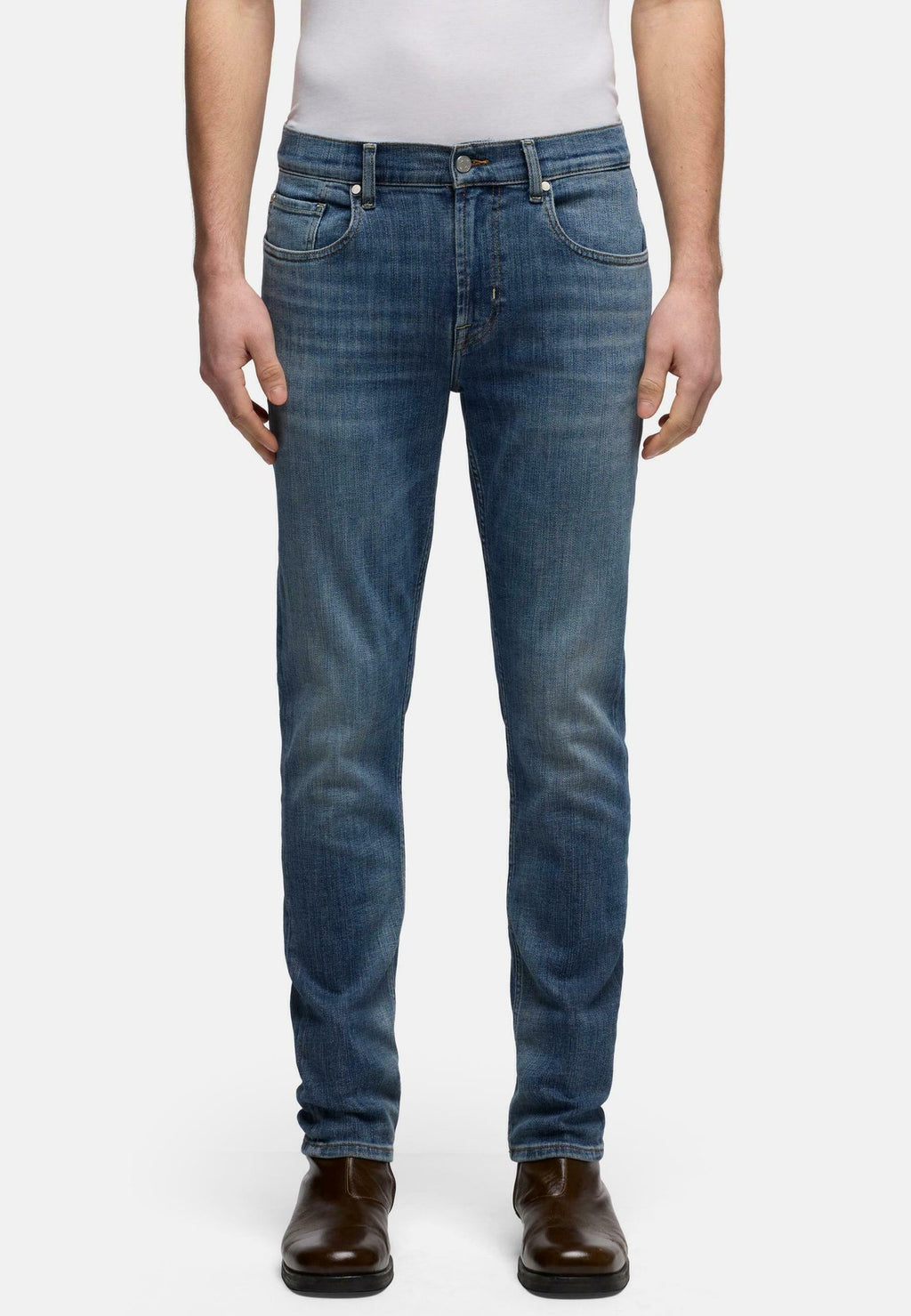 7 for all mankind7 FOR ALL MANKIND SKINNY FIT JEANS SLIMMY TAPERED - Jeans Tapered Fit