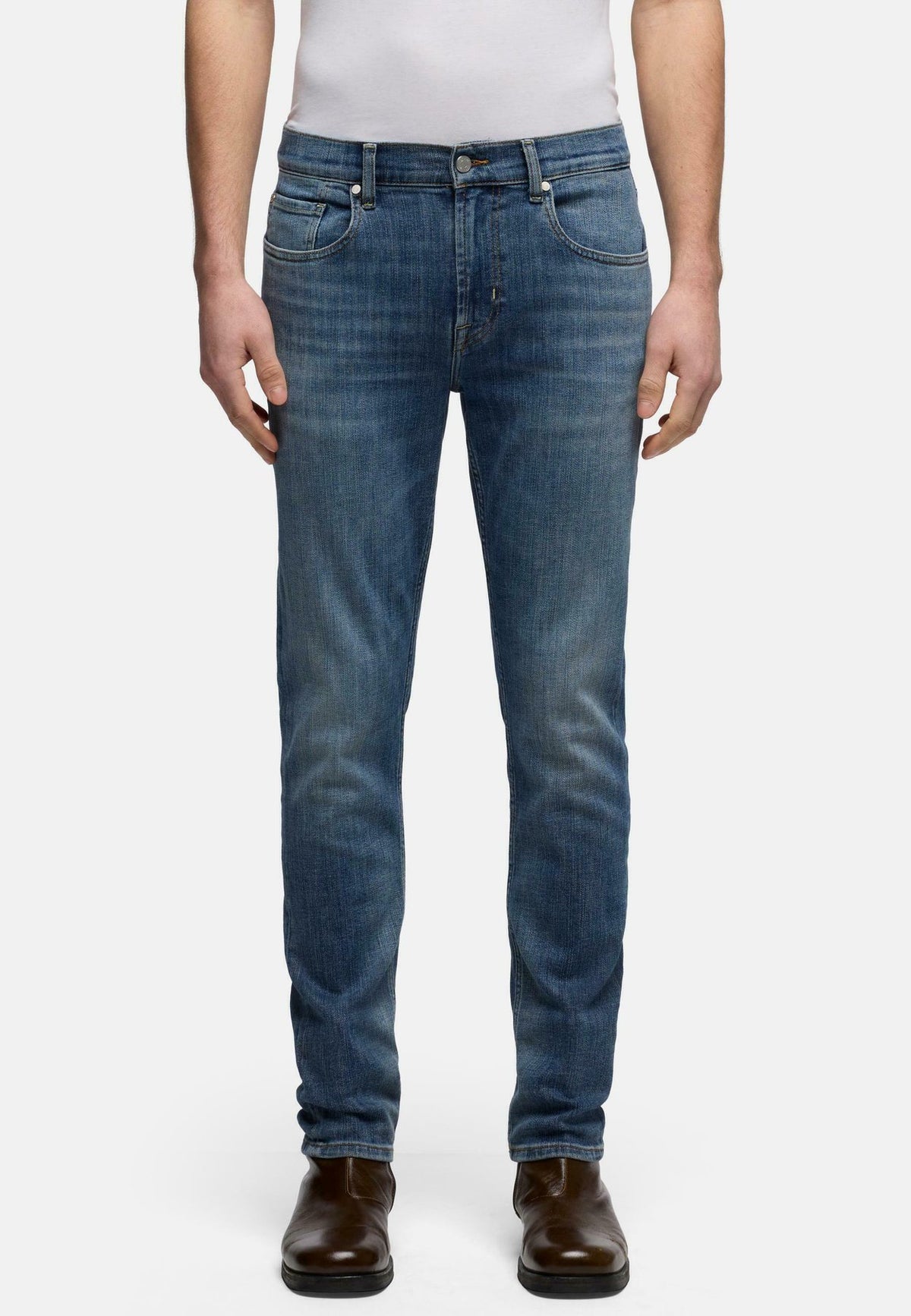 7 for all mankind7 FOR ALL MANKIND SKINNY FIT JEANS SLIMMY TAPERED - Jeans Tapered Fit
