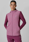 4F4F BLUZA DO BIEGANIA REGULAR Z KAPTUREM DAMSKA - Sweatjacke