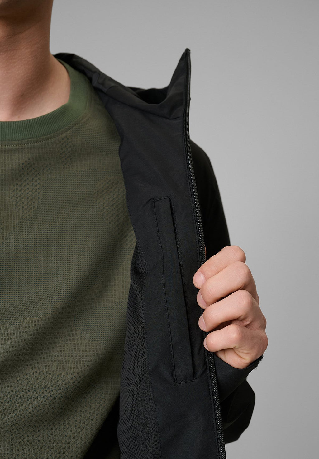 4F4F KURTKA PRZEJŚCIOWA MEMBRANA 5000 MĘSKA - Outdoorjacke