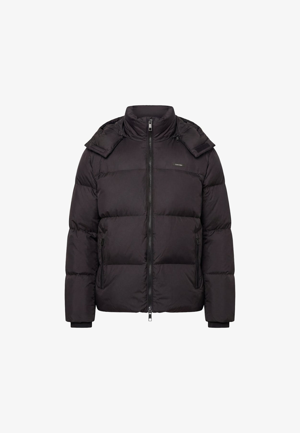 Calvin KleinREMOVABLE HOOD LOGO PUFFER JACKET - Daunenjacke