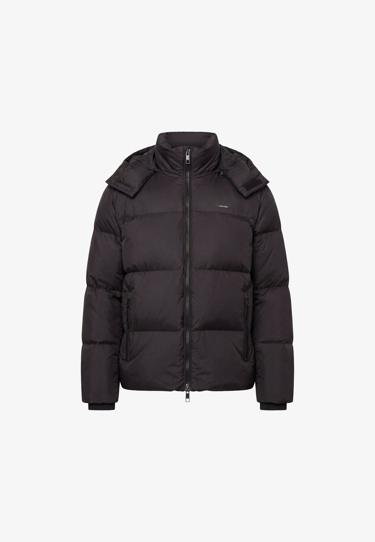 Calvin KleinREMOVABLE HOOD LOGO PUFFER JACKET - Daunenjacke