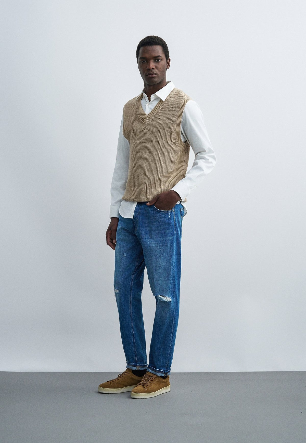 DondupPOCKETS PACO CROSS - Jeans Straight Leg