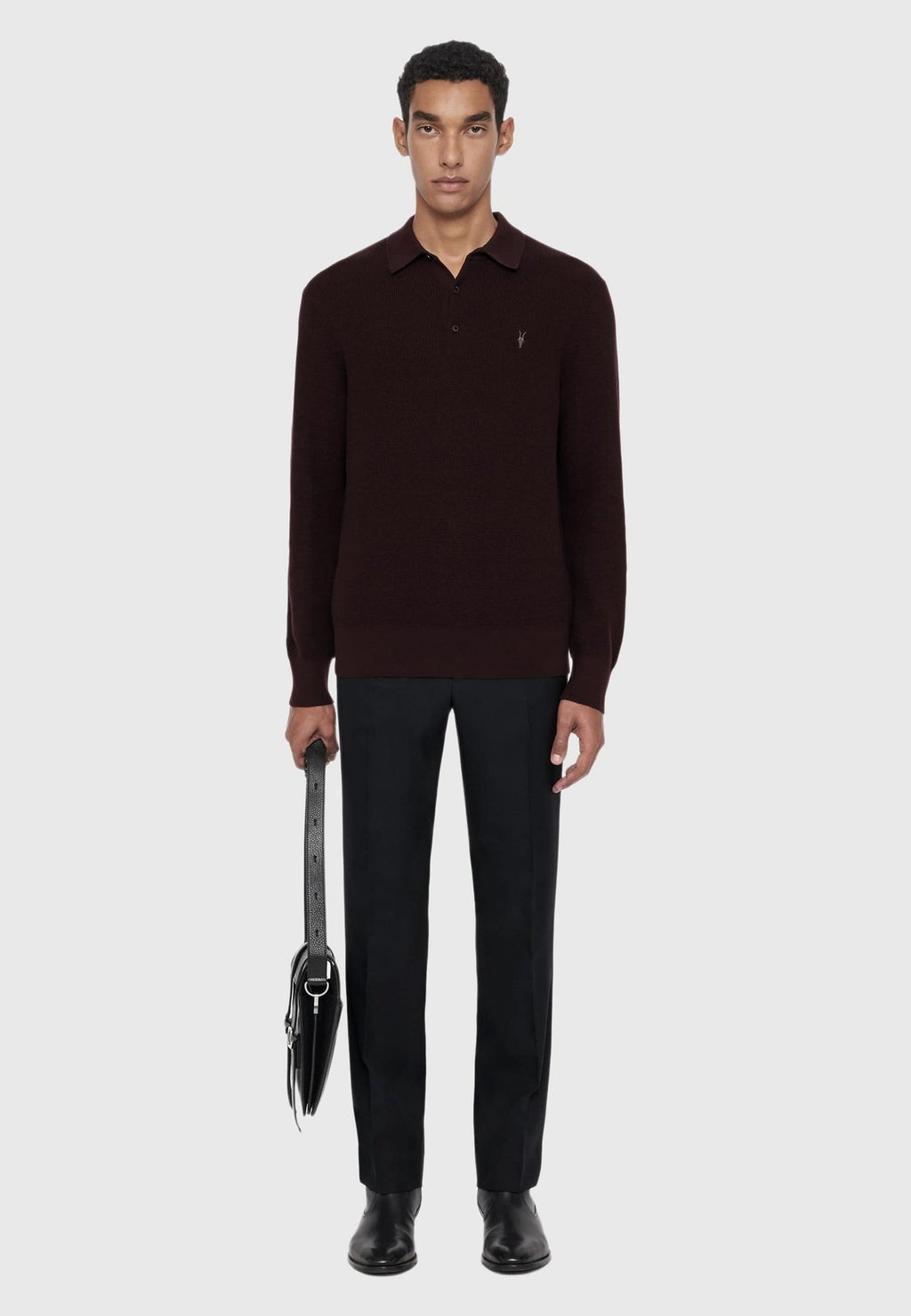 AllSaintsASPEN LS POLO. - Langarmshirt