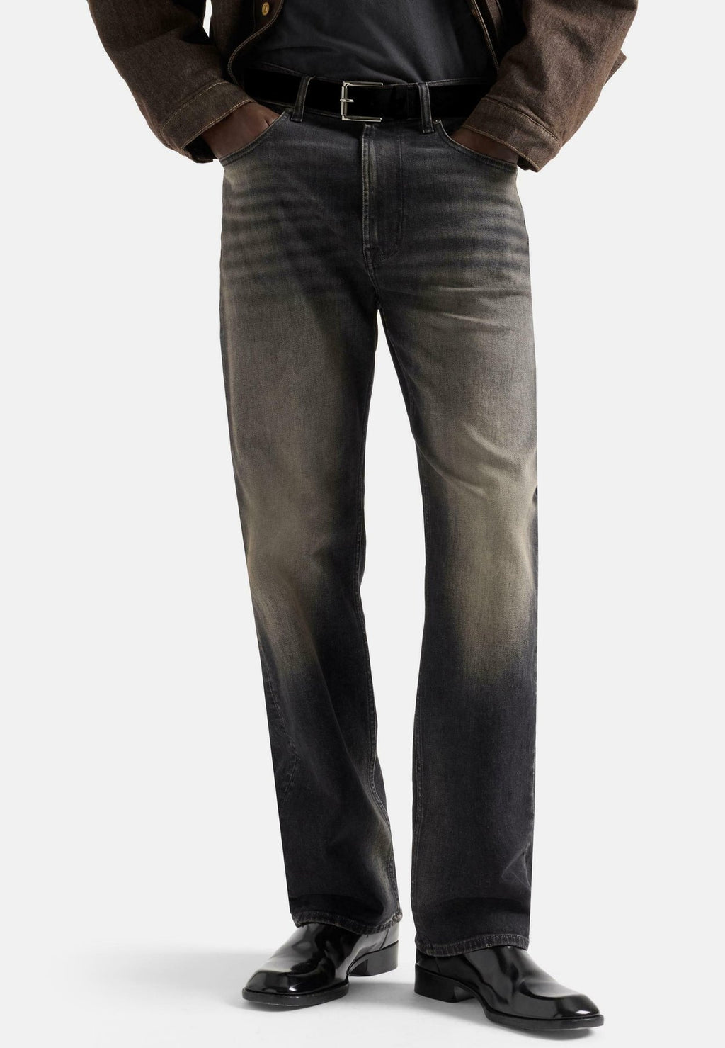 7 for all mankind7 FOR ALL MANKIND STRAIGHT FIT PANTS EASY STRAIGHT - Jeans Straight Leg