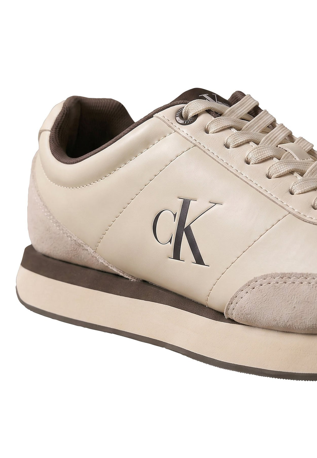 Calvin KleinRETRO RUNNER ESS LTH-SUE - Sneaker low