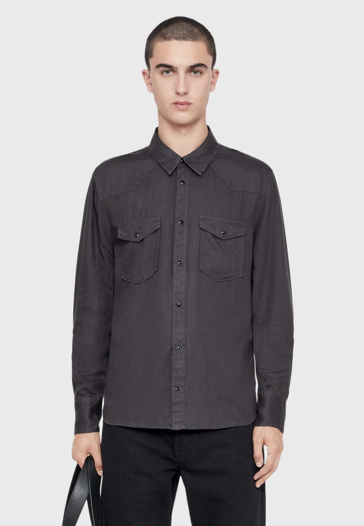 AllSaintsHANWAY LS SHIRT . - Hemd