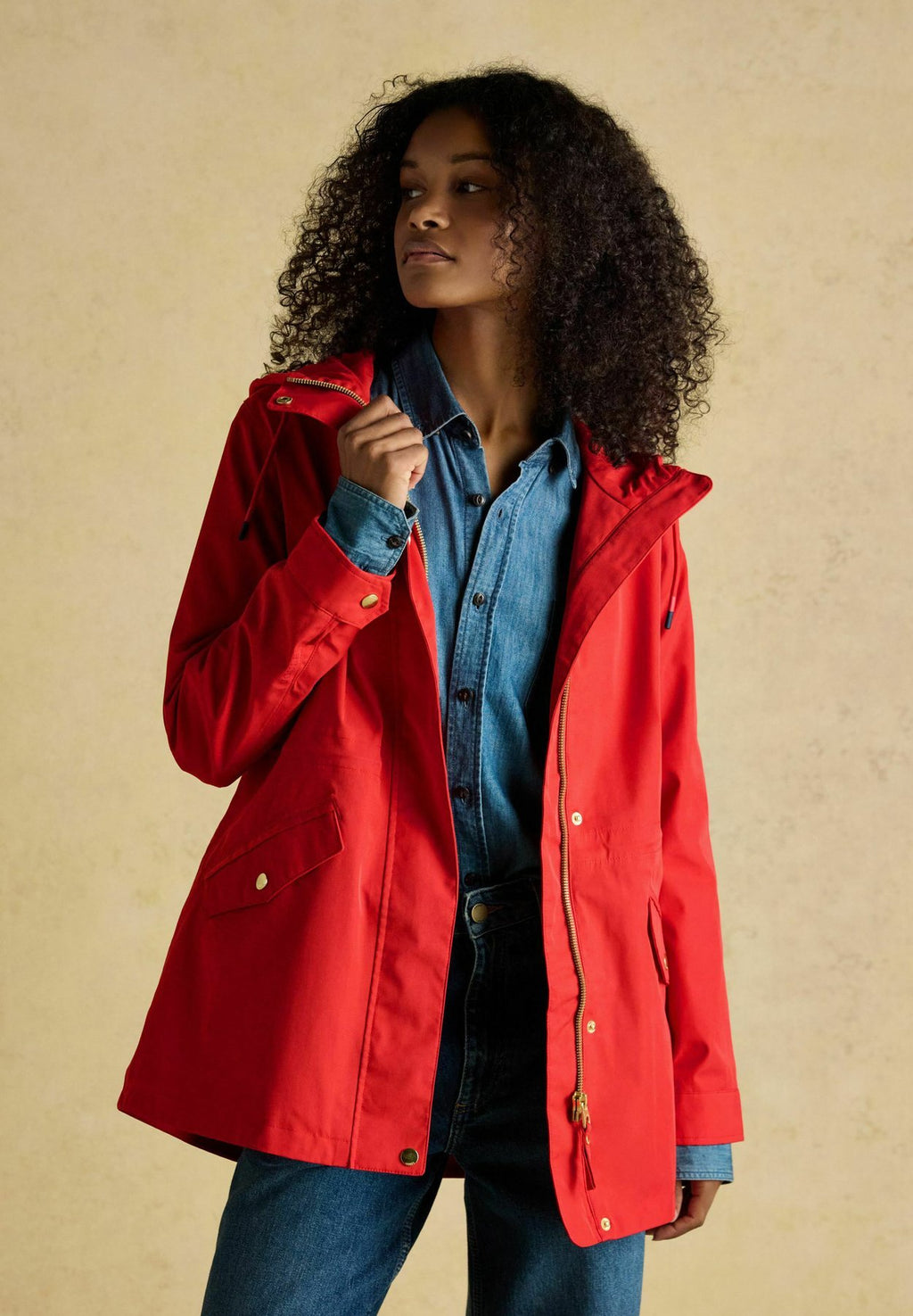 Tom JouleREGULAR FIT - PORTWELL WATERPROOF RAINCOAT WITH HOOD - Parka