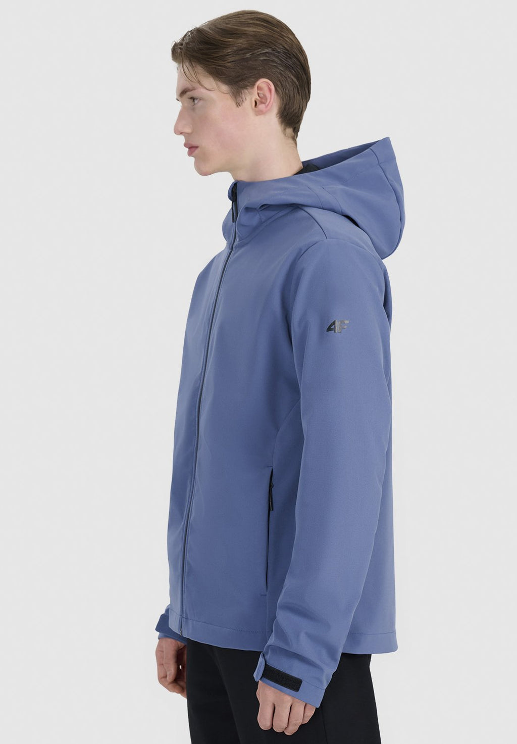 4F4F KURTKA SOFTSHELL WIATROODPORNA MEMBRANA 5000 MĘSKA - Softshelljacke