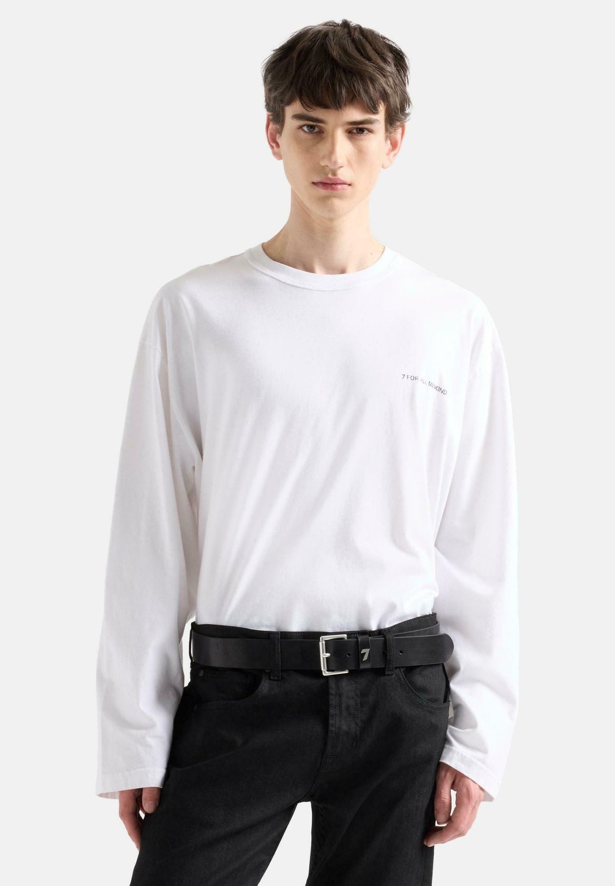 7 for all mankind7 FOR ALL MANKIND KNITTED L/S GRAPHIC TEE KNITTED L/S GRAPHIC TEE - Langarmshirt
