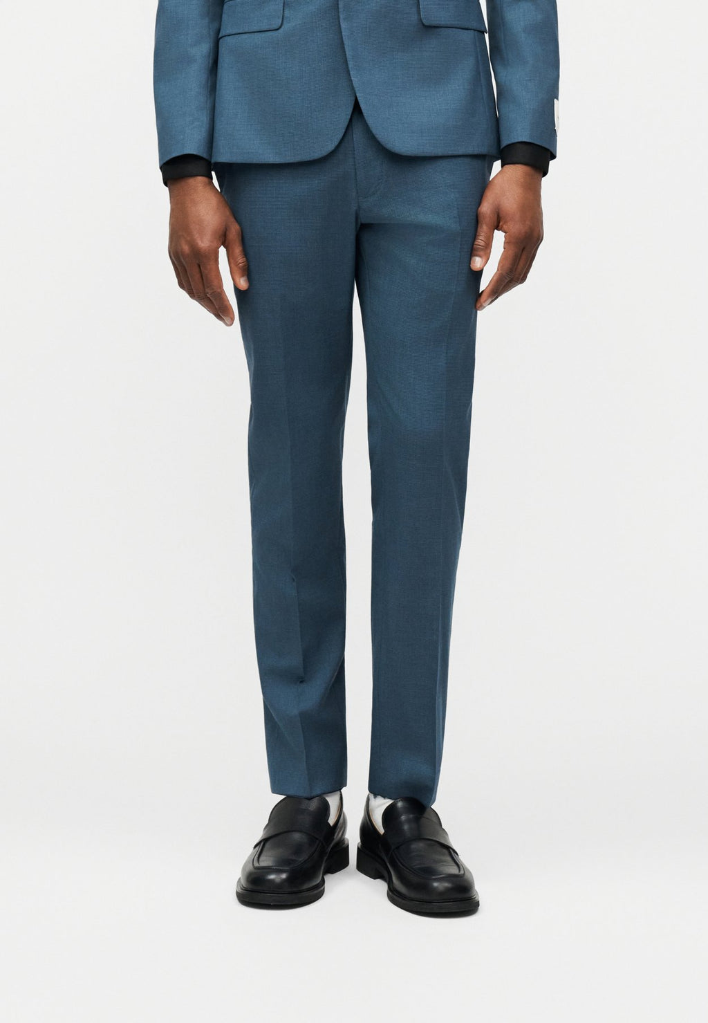 Calvin KleinHOUNDSTOOTH SLIM TROUSER - Anzughose