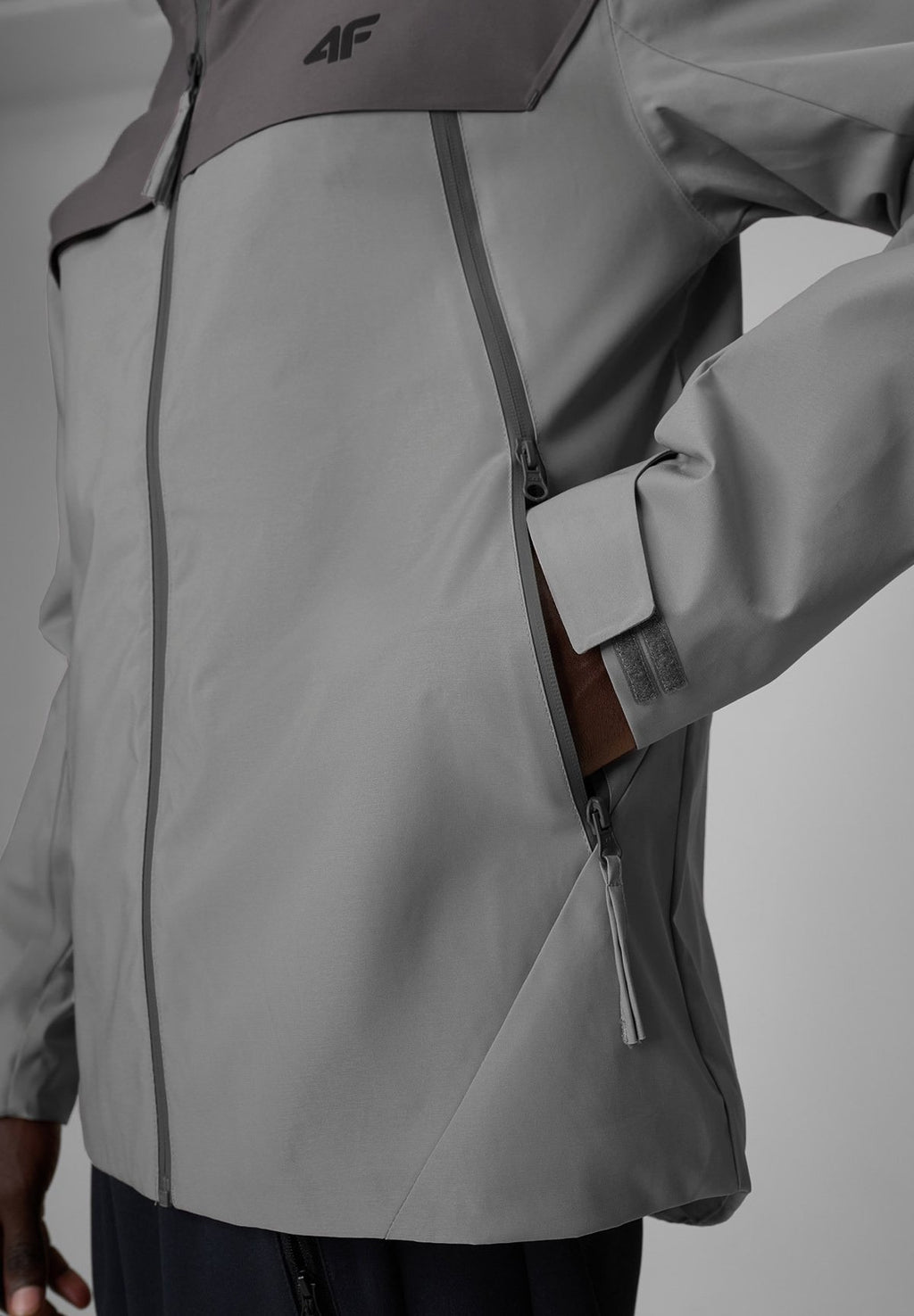 4F4F KURTKA PRZEJŚCIOWA MEMBRANA 5000 MĘSKA - Outdoorjacke