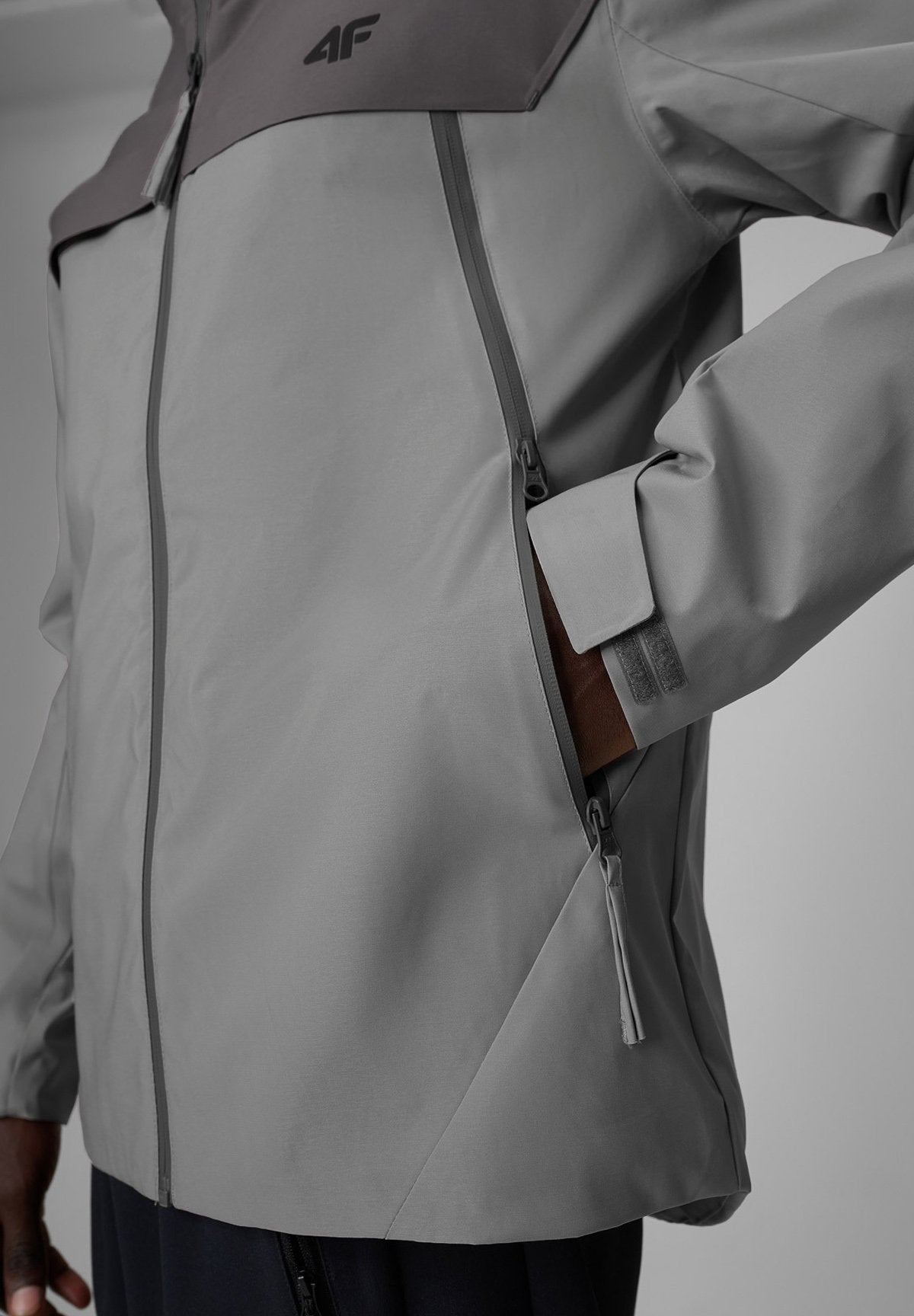 4F4F KURTKA PRZEJŚCIOWA MEMBRANA 5000 MĘSKA - Outdoorjacke