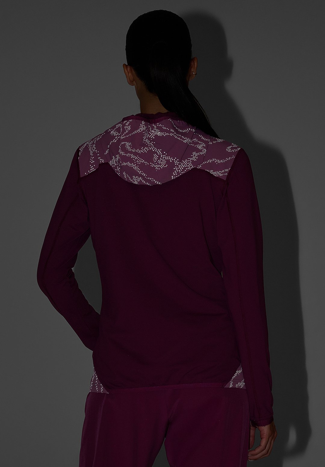 4F4F BLUZA DO BIEGANIA REGULAR Z KAPTUREM DAMSKA - Sweatjacke