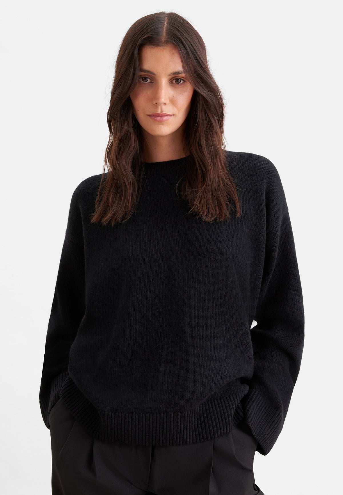 SeidenstickerRELAXED - PLAIN/GLATTSTRICK - Strickpullover