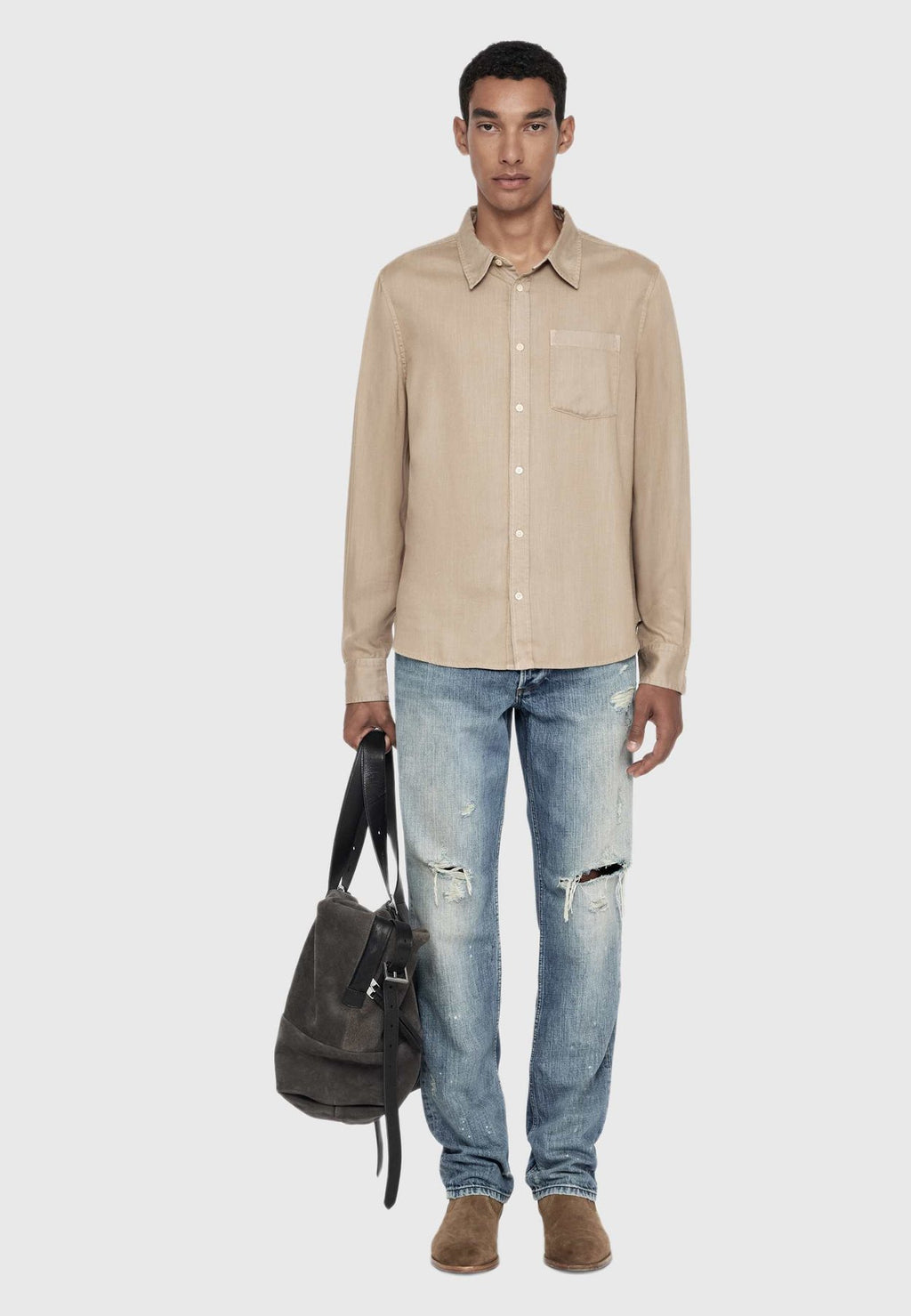 AllSaintsWARD LS SHIRT - Hemd