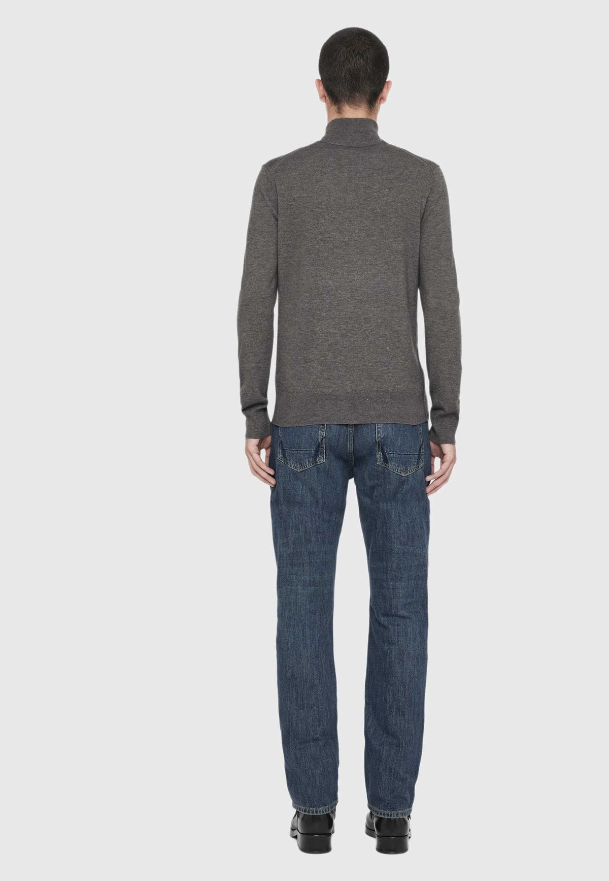 AllSaintsKILBURN ZIP FUNNEL - Strickpullover