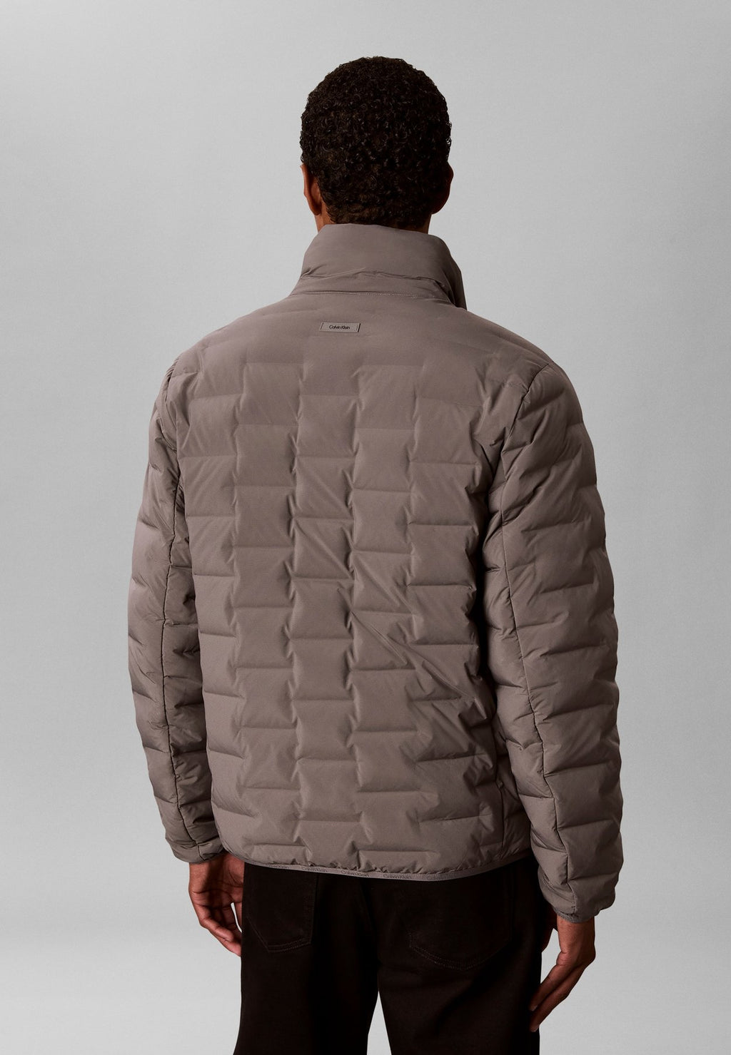 Calvin KleinQUILTED FUNNEL NECK PUFFER JACKET - Daunenjacke