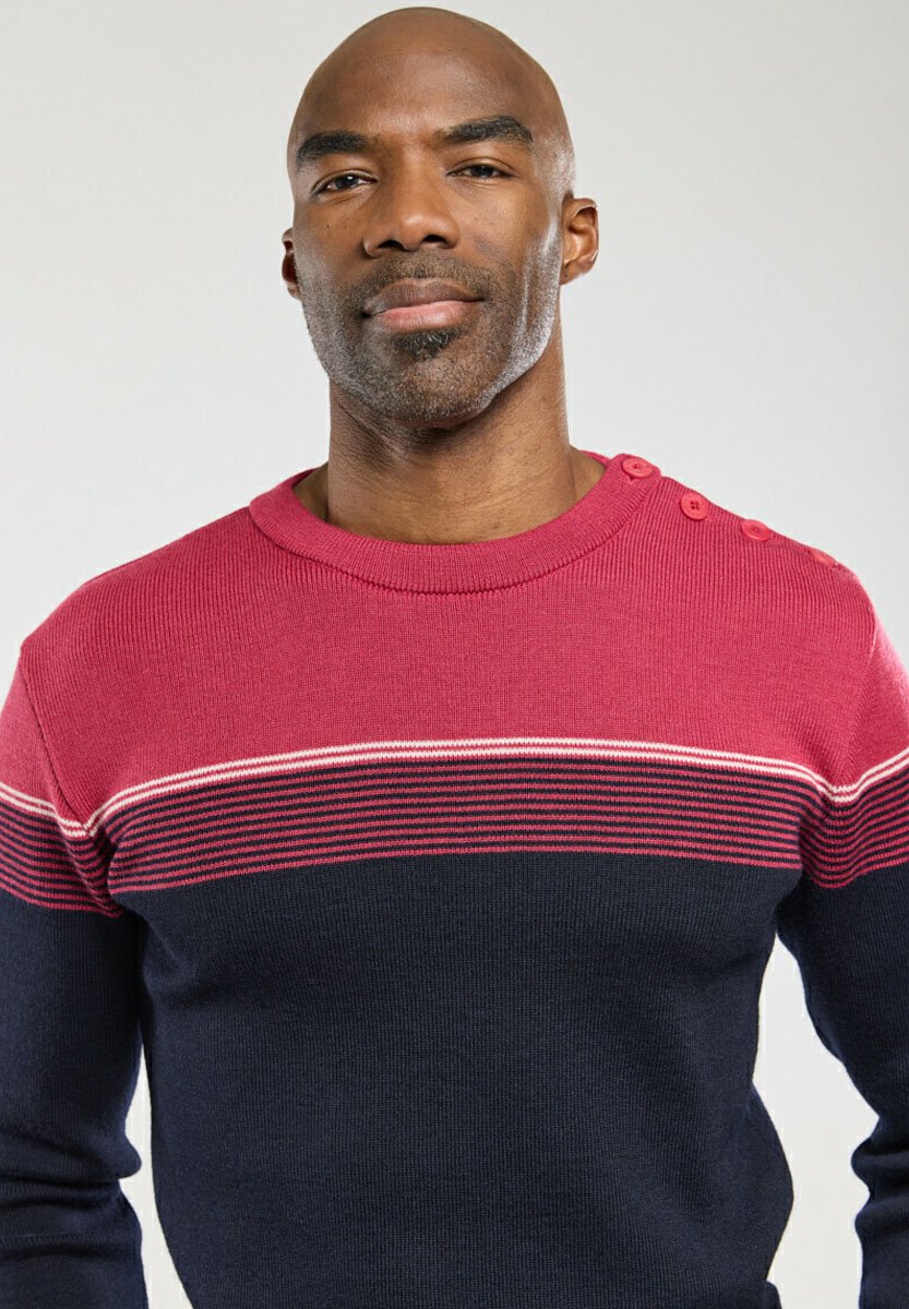 Armor lux2COLORS MARINE PULLOVER - Strickpullover