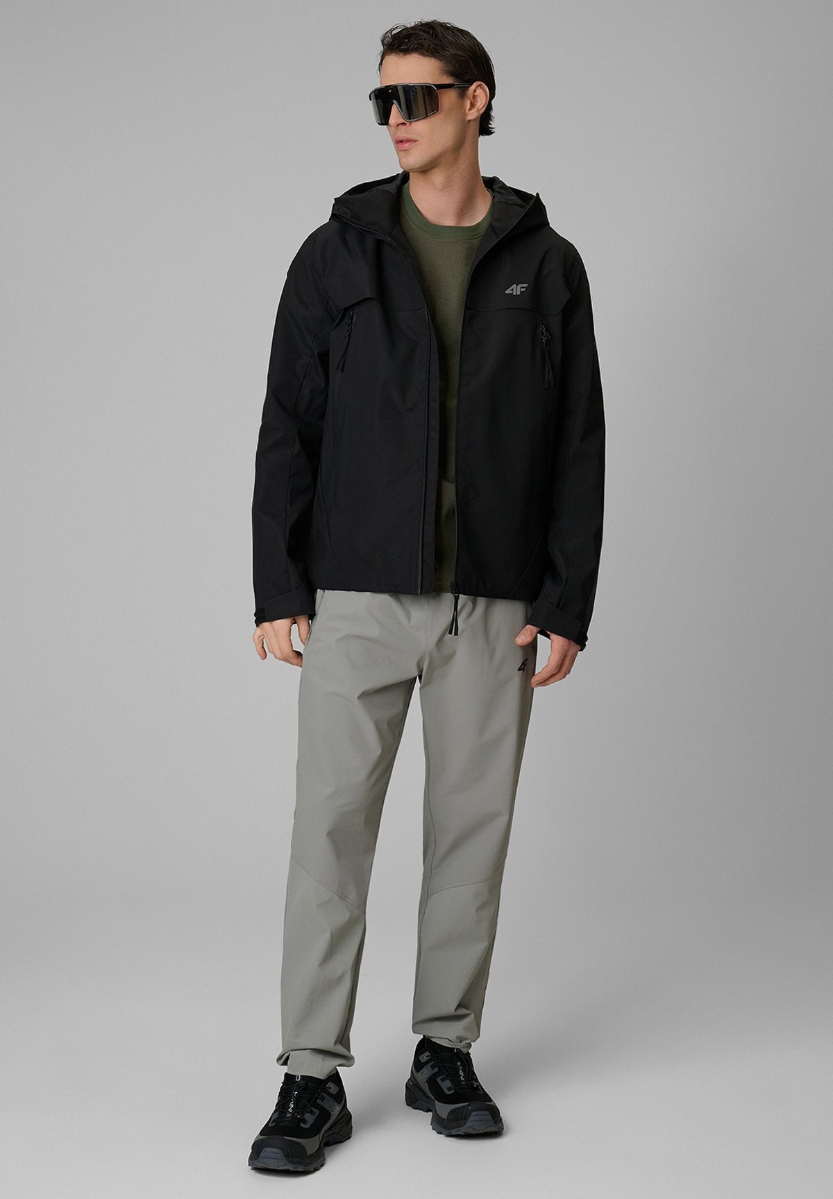 4F4F KURTKA PRZEJŚCIOWA MEMBRANA 5000 MĘSKA - Outdoorjacke