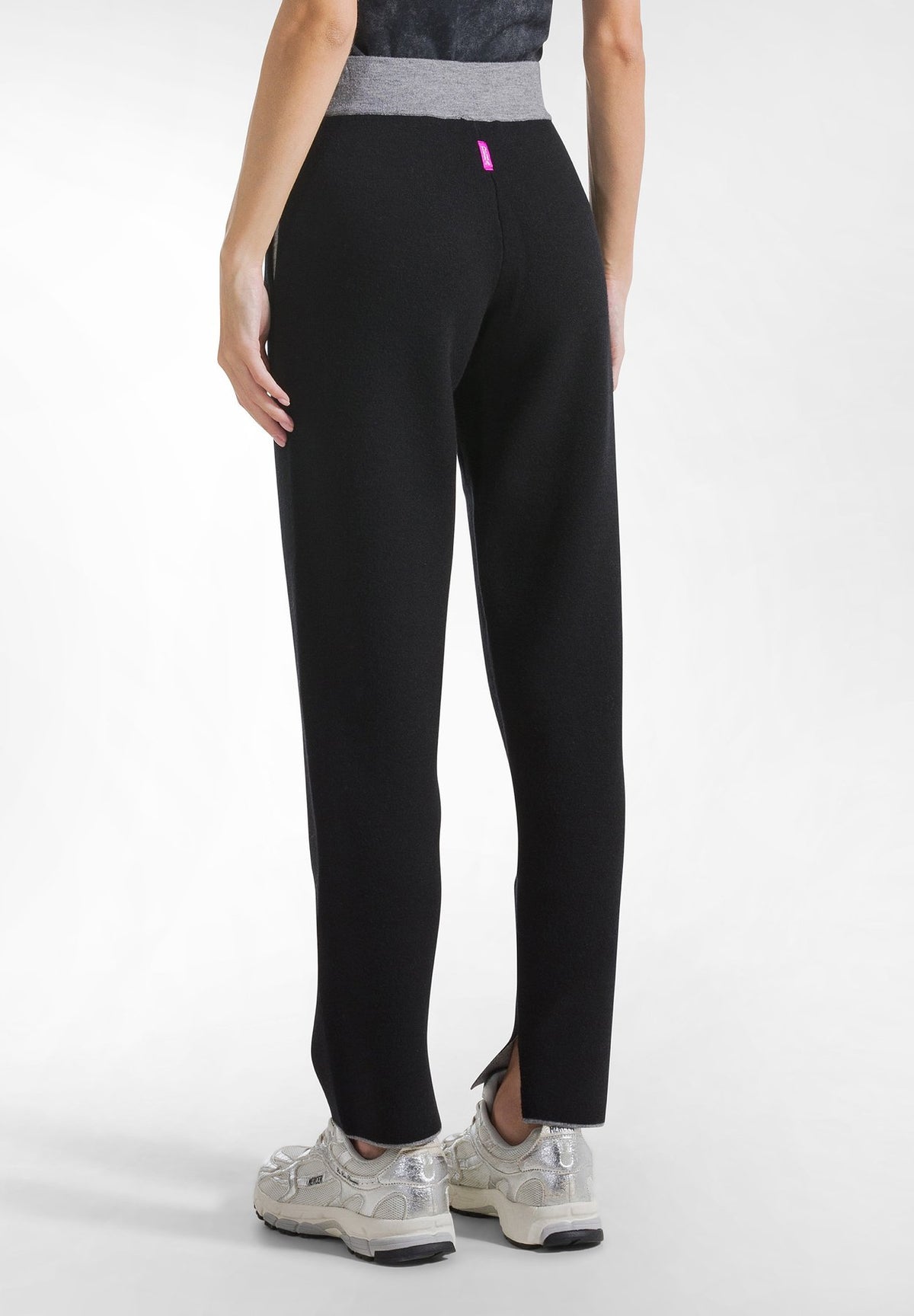 DehaSTRAIGHT BI-COLOUR TROUSERS - TROUSERS - Jogginghose