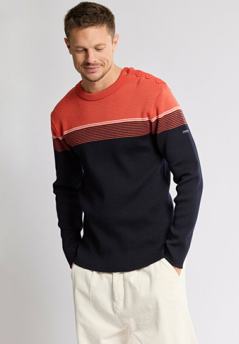 Armor lux2COLORS MARINE PULLOVER - Strickpullover