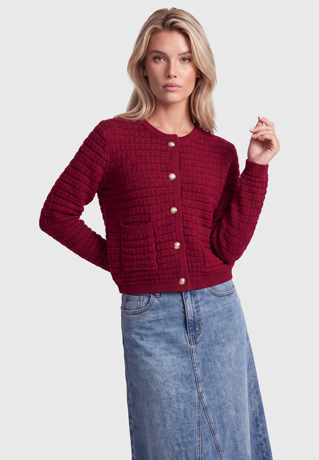 ApartSTRICKJACKE - Strickjacke