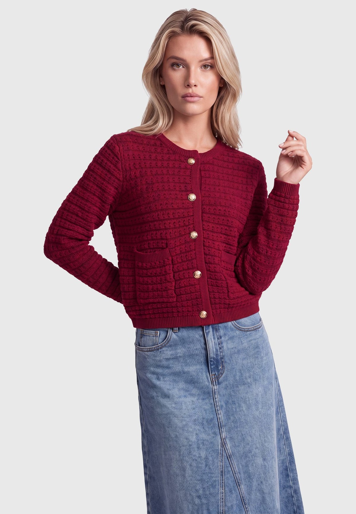 ApartSTRICKJACKE - Strickjacke